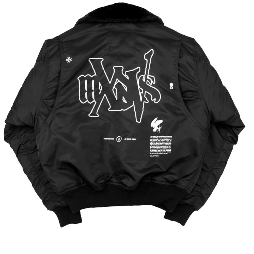 MXDVS Bomber 3.1 Flight Jacket Size Large VGUC - Picture 2 of 8